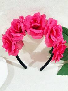 1 peça de faixa de cabeça feminina para festa, festival, ouro falso, preto, prata, laranja, vermelho, azul, rosa, decoração para 5 de maio, Dia da Independência, Halloween, Natal, festa boêmia casual, elegante, faixa de cabelo para mulheres, acessórios de beleza para casa, presentes para mulheres, arco de cabelo - Multicolorido - Ver 7