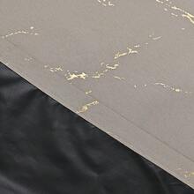 1pc Black Blackout Curtain, Khaki Full Blackout Curtain, Spring Spun-Dyed Full Blackout Black-Film Curtain For Power Outage, 84" Long Blackout Curtains For Bedroom, Also Suitable For Living Room - Khaki - View 9