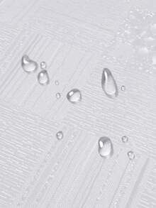 1 块桌布，PVC 印花防水、防油、耐热桌布，可水洗桌布，咖啡桌桌布，可重复使用桌垫，适用于厨房、餐厅、婚礼、派对餐桌装饰