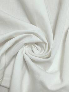 Plus Size Women V-Neck Sleeveless Button Decoration Tank Top - Beige - View 6