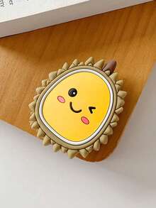 1 件可爱草莓/西瓜/桃子形状可折叠硅胶手机支架，多功能水果形状桌面手机支架，兼容 Apple/Android 智能手机，适合家人和朋友的生日礼物，兼容 、Android 手机，生日礼物，家人，朋友推拉式手机握把，手机配件 - 彩色 - 查看 8