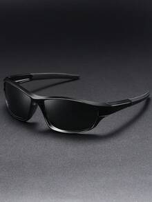 时尚复古骑行钓鱼男女通用运动眼镜男式女式格纹运动眼镜男士女式夏季眼镜