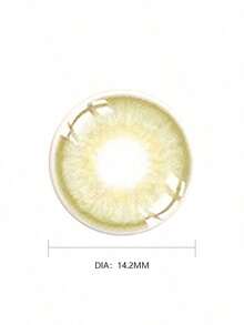 1 pair of colored soft contact lenses eye makeup lenses cosmetic contact lenses with a lifespan of one month suitable for daily use and wear colores enviados al azar todos hermosos lentes de contacto verdes naturales atractivos grises Halloween fiesta maquillaje disfraces cosplay - Violeta elegante - Ver 5