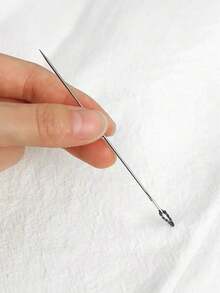 Big Eye Needle Bottle Set Of 18 Pieces, New Home Hand Sewing Needles, Hand Sewing Needles - Bạc - Xem 6