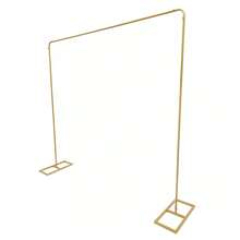 gladney Modern Gold Metal Wedding Backdrop Stand Set With Balloon And Flower Stands For Unforgettable Celebrations - Vàng - Xem 7