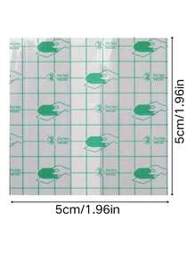 50/100 piezas Venda elástica impermeable, película protectora transparente, parche impermeable, parche de sujeción, venda elástica impermeable protectora