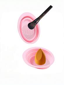 化妆刷清洁器，2025 升级新款二合一电动化妆刷清洁器和烘干机，带 USB，防水，包括收纳支架，可充电/插入式电动化妆刷清洁器，自动旋转深度清洁，带刷子清洁垫，适用于美容化妆刷套装、眼影刷、腮红刷，适用于所有尺寸和款式的化妆刷