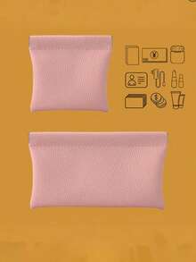 Self Closing Genuine Cowhide Long Wallet, Passport Driver, Holder Of Driver's Headphones, Data Cable Storage Bag, Women's Wallet, Wallet, Wallet, Small Wallet, Wallet, Portable Storage Bag, Multi-Functional Wallet, Newly Designed, Very Suitable For Travel, Photography - Multicolor - View 14