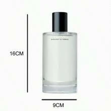 Bruma corporal de sal y piedra con aroma a bergamota y hinoki, perfume unisex infundido en spray para el cabello y el Body de 3.4 onzas líquidas