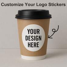 Nhãn dán hình bầu dục tùy chỉnh - Nhãn dán logo cá nhân hóa cho cốc cà phê, gói quà và bao bì thương mại - Giấy chất lượng cao, thiết kế tùy chỉnh, nhãn dán quà tặng sinh nhật, nhãn dán dễ thương, nhãn dán bao bì phù hợp cho các sản phẩm thủ công thương mại và cá nhân, đồ dùng học tập, chuẩn bị năm học mới, tự làm. - trắng - Xem 8