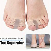 Soft Silicone Toe Separator Finger Divider, Toe Separator, Fits Any Age, Perfect For Shoes, No Discomfort