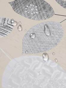 1 Mantel, Impreso en PVC, a prueba de agua, a prueba de aceite y resistente al calor, mantel lavable, mantel para mesa de café, tapete de mesa reutilizable, adecuado para cocina, comedor, boda y decoración de mesa para fiesta - Multicolor - Ver 5