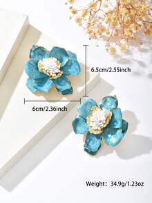 1 Đôi Hoa tai phong cách Mori ngọt ngào và tươi mới với cảm giác đa năng và sang trọng. Hoa tai hoa trà Dopamine cổ điển với phong cách nghỉ dưỡng bên bờ biển. Thích hợp cho phụ nữ đeo khi đi nghỉ mỗi ngày. - màu xanh lá - Xem 5