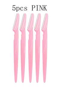 60/30/10/5/1pc 2025 专业 Dermaplaning 工具套装 - 男女通用面部剃须刀和眉毛修剪器，理发沙龙级脱毛剃须刀带保护罩，护肤旅行必备品