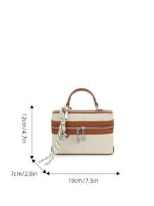 Bolso cruzado casual de gran capacidad, versátil, minimalista y retro de alta calidad, apto para niñas, con correa de hombro ajustable, artículo de moda muy vendido, ideal para salir y viajar
