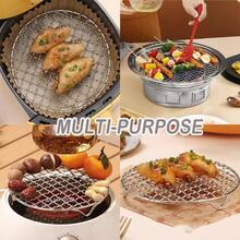 Canning Rack Dia 8.25" 304 Stainless Steel Barbecue Baking And Cooling With Legs Heavy Duty Cross Wire Steaming Rack Cookware Fit For Air Fryer Instant Pot Pressure Cooker Canning(21cm/8.25") - 9.8 Inch Dia - View 6