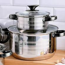 San Ignacio 8-Piece SIP Cookware Set + 3-Piece 16/20/24-Inch Frying Pan Set. Actual Color: As Shown. - Camel - View 4