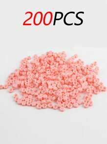 200pcs New Eyelash Diamond Glue Cups, 2-Hole Conical Glue Delay Cup, Eyelash Extension Glue Cup, Auxiliary Tool For Eyelash Extension