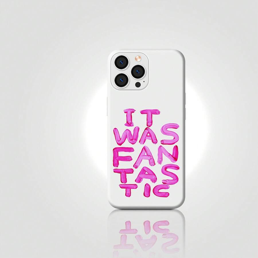 1 funda Sweet Pink Minimalist de silicona, cobertura total, antideslizante, color beige claro - Compatible con phone 16 Pro/15/14/13/12/11 - Blanco - Ver 1