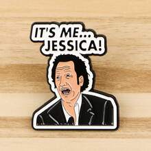 1pc Creative English Letter Cartoon Metal Brooch, Can Be Used As Jewelry, Badge Or Clothing Brooch - NR11114 - View 6