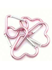 心形弹簧钩铝合金登山扣男女通用适用于户外登山背包及日常佩戴小礼物 - 彩色 - 查看 5