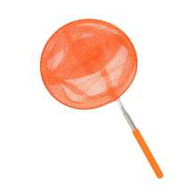 1 pièce Épuisette de pêche télescopique en acier inoxydable, épuisette de nettoyage, épuisette anti-insectes, sac d'épuisette pour libellules et papillons, convient pour la pêche et l'utilisation en extérieur