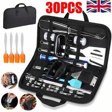 30Pcs BBQ Tool Set Stainless Steel Barbecue Grilling Utensil Cooking Outdoor Kit - Default - View 3