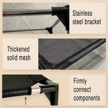 Durable Removable Dog Camping Bed, Metal Frame, Breathable Dog House