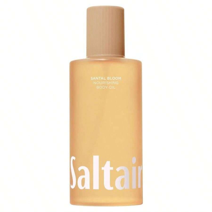Saltair Body Oil. Jumbo Size Santal Bloom After Shower And Bath Oil Moisturizer For Women And Men. Botanical, Non-Greasy, And Well-Absorbing Lotion For Hydrating Dry Skin. 10oz Bottle - Santal Bloom - View 1