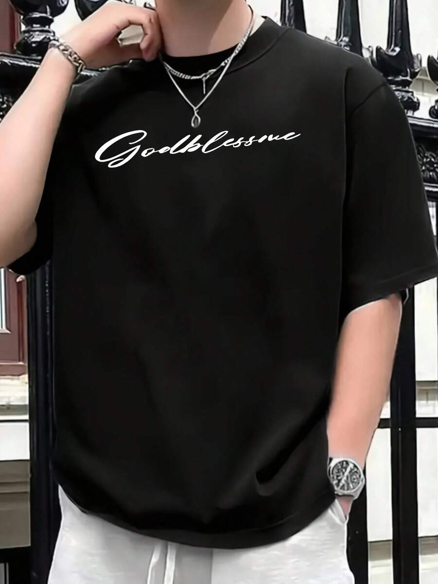 Men T-Shirts - Black - View 1