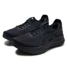 Asics GEL-KAYANO 32 (4E) 跑步鞋，稳定性强，缓震舒适，宽楦设计，网眼鞋面，透气性好，舒适轻便，男士户外及日常锻炼运动鞋 1011C054-001 - 黑色/灰色 - 查看 3