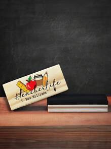 1pc Custom Personalized Teacher Whiteboard Eraser With, Custom Preschool Teacher Name Eraser Gifts, Hand Painted, Custom Teacher Appreciation Gifts,Personalized Gifts, Holiday Decorations, Gifts For Teachers, Creative Teacher Gifts, Back To School Gifts,There Are 23 Styles To Choose From