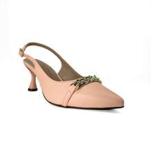 Mozione Women's Open Toe Pumps, 7cm Cup Heel, Elegant Party Shoes 081 - 羅莎 - 查看 4