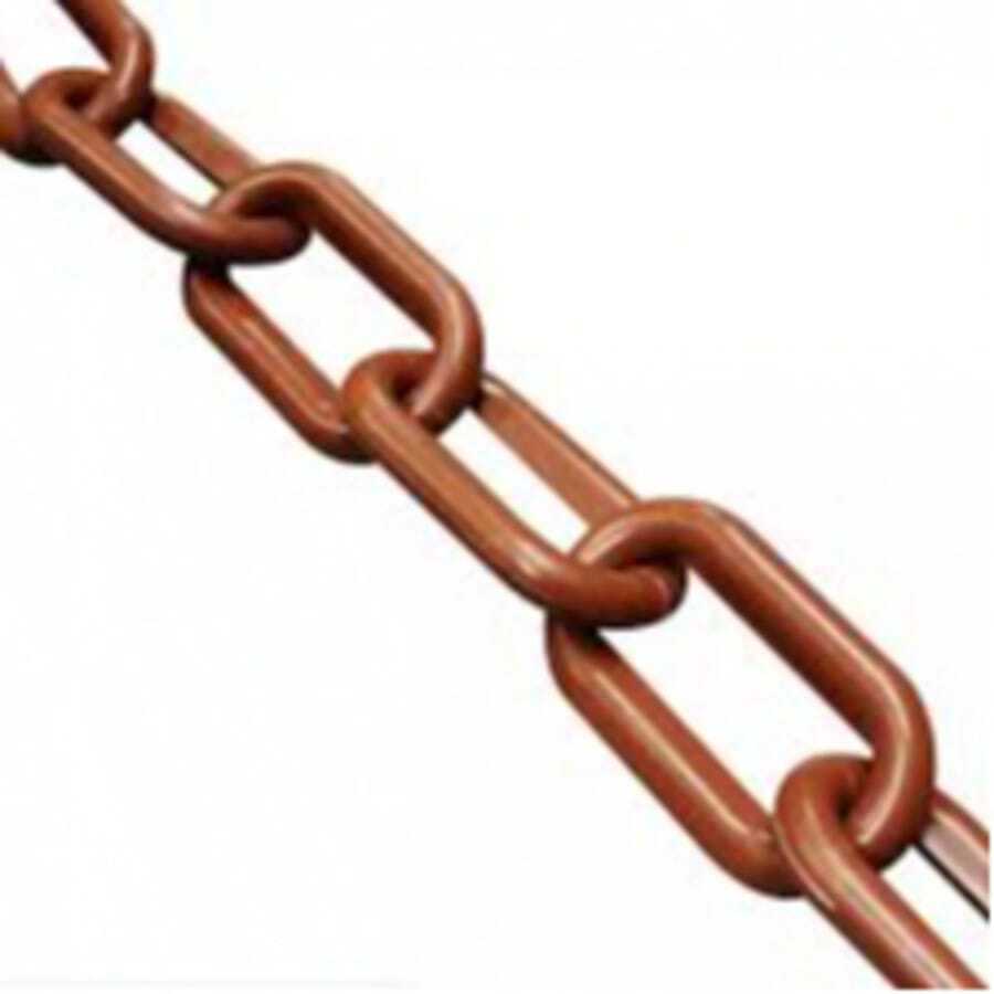 5 Meters Plastic Chain Large Link Rain Gutter Insulation - 鏽棕色 - 查看 1