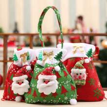 Christmas Decorations, New Santa Claus Gift Bags, Christmas Candy Bags, Christmas Gift Bags, Apple Bags