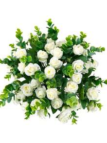 1/3/5PCS 11.8in Artificial Flowers, Rose Bouquets, Mother's Day Gifts, Birthday Party Decorations, Wedding Flower Baskets, Bride Holding Flowers, Home Furnishings, Dining Rooms, Bedrooms, Windowsills, Vases, Autumn Decorations,Summer Decor, Fall Decor, New Year Decorations, Outdoor Gardens, Start Of School Season