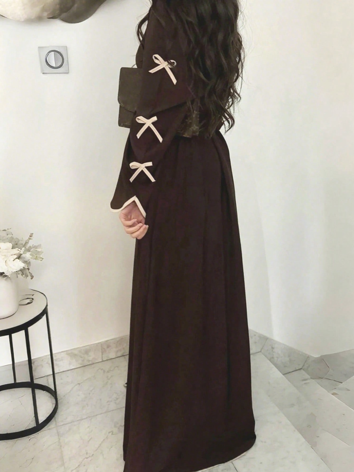 SuofeiMan 1 قطعة أبايا بسيطة على الطراز الشرق أوسط...