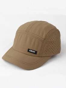 1 Stück Retro amerikanischer Stil Baseball Kappe mit kurzem Schirm, schnelltrocknender Outdoor Sport Sonnenhut für Herren, Sommer