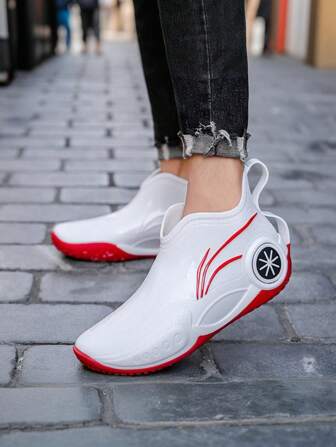 Mode waterdichte sportschoenen heren outdoor casual lichtgewicht rubberen antislip werk vissen regenlaarzen, unisex