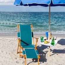 1pc Beach Umbrella Tray With White Plastic Material, Includes 4 Cup Holders And 4 Snack Bars, Suitable For Beach, Outdoor Patio, Garden, Or Pool Use,Outdoor Organizerfor Cups, Phones, Fashion Glasses- DurablePlastic With Umbrella Slot, Portable ForPoolside,Picnics,Travel Accessories, PicnicEssentials, Functional Storage, SturdyConstruction,Vacation EssentialsTem!