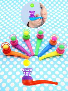 3/12/20/100pcs Funny Levitating Ball Toys, Party Toys, Party Favor Bag Fillers, Party Whistles, Party Games, Suitable For Children, Teens And Adults, Kids Games, Girls Toys, Boys Toys, Educational Games, Children's Toys, Boys Games, Girls Games, Stress Relief Toys, Children's Party Favors, Party Gifts, Gift Bag Fillers And Classroom Rewards, Montessori Toys, Birthday Gifts, Birthday Party Favors, Office Stress Relief Toys, Fun Gifts - Multicolor - View 3