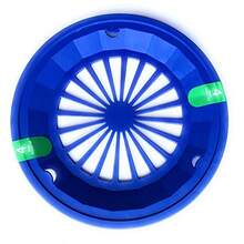YQQ Reusable Plastic Paper Plate Holders Set Of 4 Blue Shade May VaryTANGYU - Blue - View 2