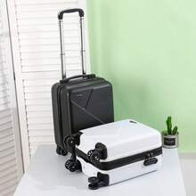 2025 New Lightweight Carry-On Luggage With Spinner Wheels And Combination Lock, 16-Inch, Suitable For Men And Women, Ideal Travel Suitcase Bag For School School Accessories School Stuff