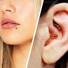 Horseshoe Septum Rings Surgical Steel Nose Piercing Jewelry 6mm-12mm - 16G-8MM-40個 - 查看 2
