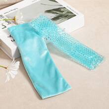 1 pieza Almohadilla de enfriamiento perineal - 7 x 23.5 cm - Paquete de hielo con perlas de gel con cubierta de cloruro de polivinilo para alivio posparto, compresa caliente y fría para mujeres después del embarazo y el parto, alivio del embarazo | Ajuste cómodo | Textura suave, regalo ideal posparto para Navidad/Halloween, regalo para maternidad