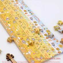 540 szt. wydrukowanych pasków papieru origami w kształcie gwiazdek - ręcznie robiona kartka domowa, dekoracja prezentów, materiały dekoracyjne do aranżacji imprez, edukacyjny papier origami Lucky Star i pięcioramienna gwiazda