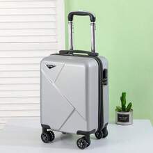 2025 New Lightweight Carry-On Luggage With Spinner Wheels And Combination Lock, 16-Inch, Suitable For Men And Women, Ideal Travel Suitcase Bag For School School Accessories School Stuff