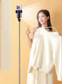 170cm/67inch Selfie Stick Tripod, Extendable Aluminum Tripod With Bluetooth Remote, Compatible With IPhone And Android Smartphones, Perfect For Travel, Vlog, Video And Photo