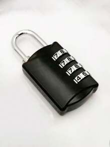 4-Digit Combination Lock, Keyless, Waterproof. Suitable For Helmet Lock, Locker, Various Boxes, Travel Gear