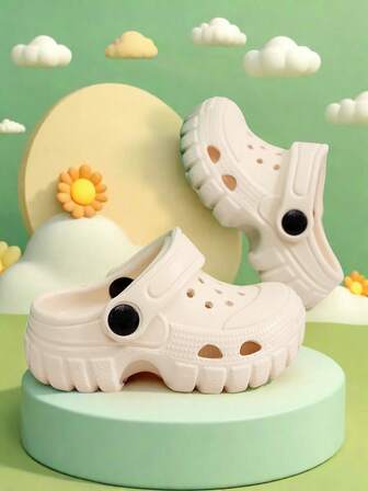 Summer Fashion New Boys And Girls' Cave Shoes Home Outdoor Daily Leisure Simple Party Beach Solid Color Soft Bottom Cave Shoes